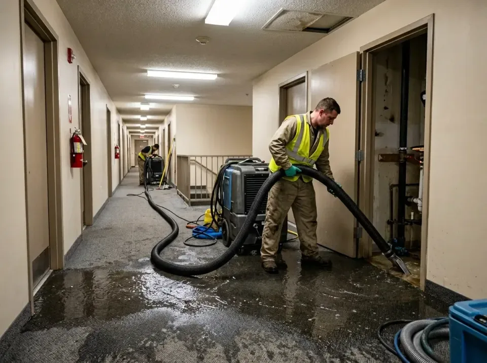multi-unit-apartment-hallway-f-005 — frequently asked questions, Emergency Burst Pipe Water Extraction & Removal in Pymatuni…